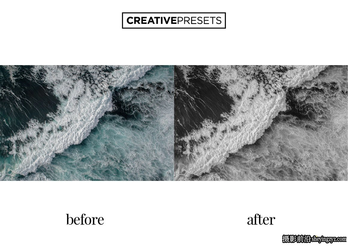 最好的古典黑白电影胶片Lr预设 Deep Noir BW Lightroom Presets