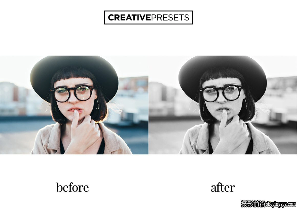 最好的古典黑白电影胶片Lr预设 Deep Noir BW Lightroom Presets