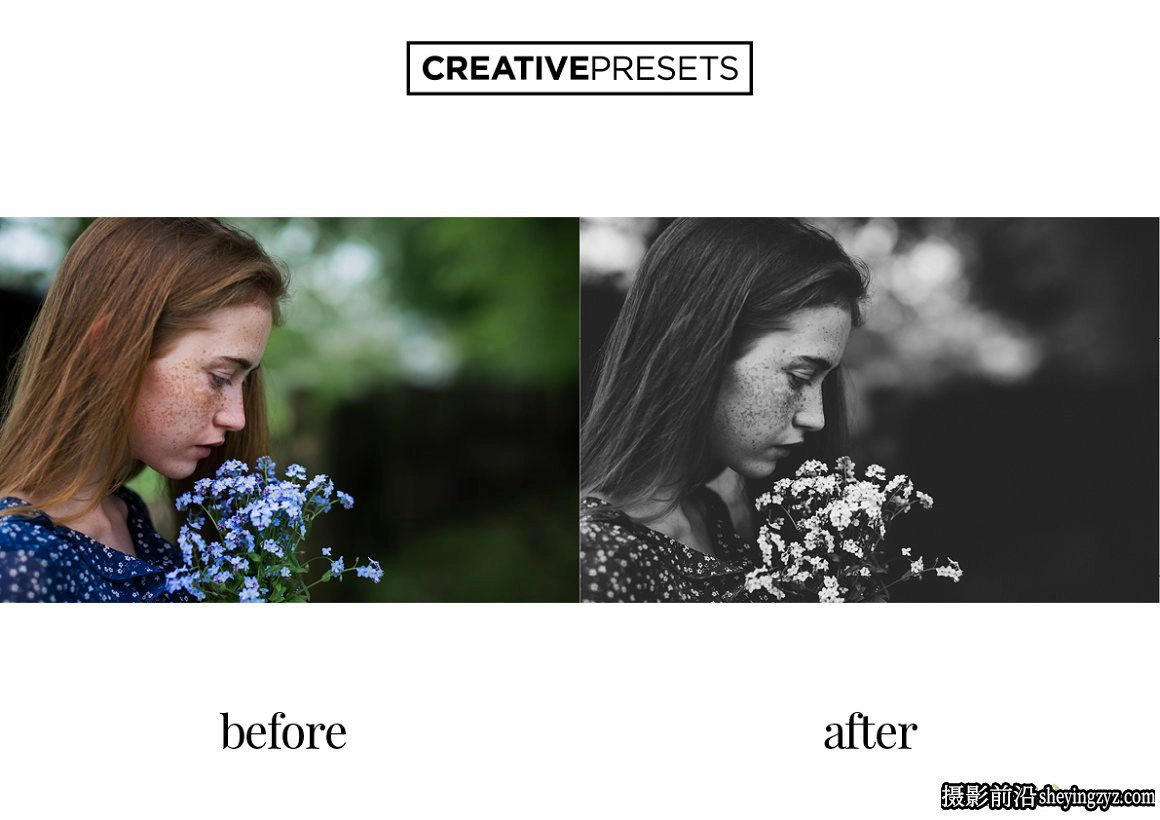 最好的古典黑白电影胶片Lr预设 Deep Noir BW Lightroom Presets