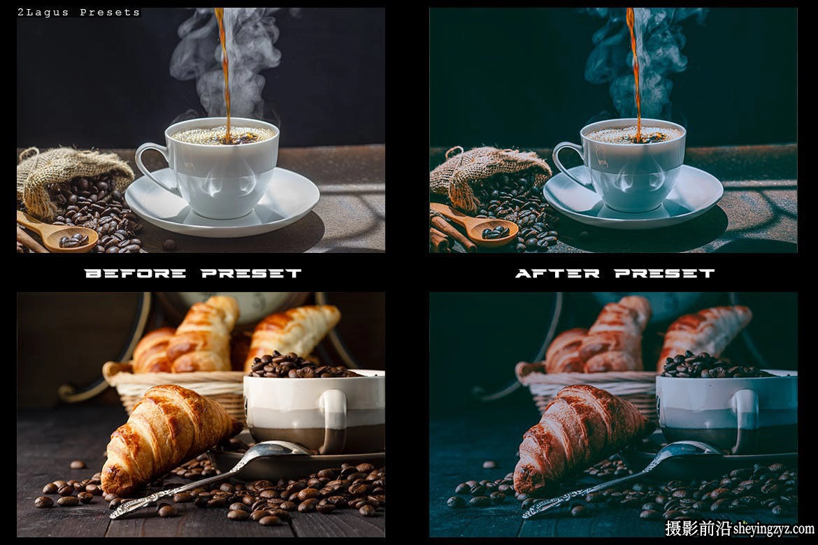 电影美食胶片调色lr预设及手机lr预设 Film Food Lightroom Presets