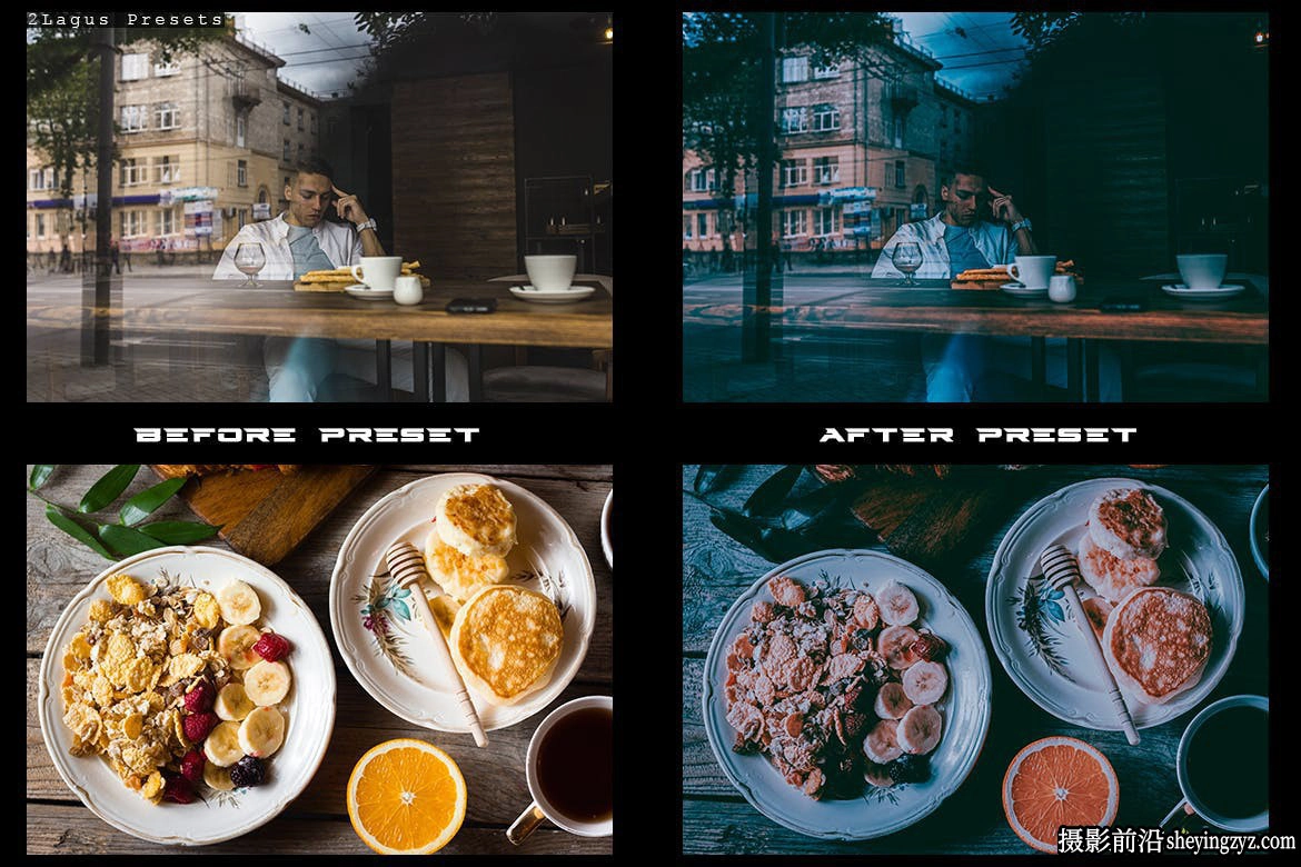 电影美食胶片调色lr预设及手机lr预设 Film Food Lightroom Presets