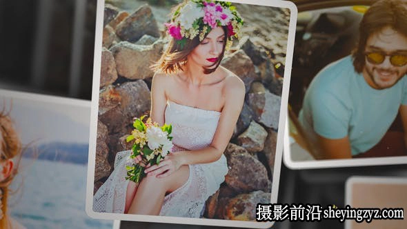 AE模板-相册幻灯片片头模版 Photo Slideshow – Memories Slides