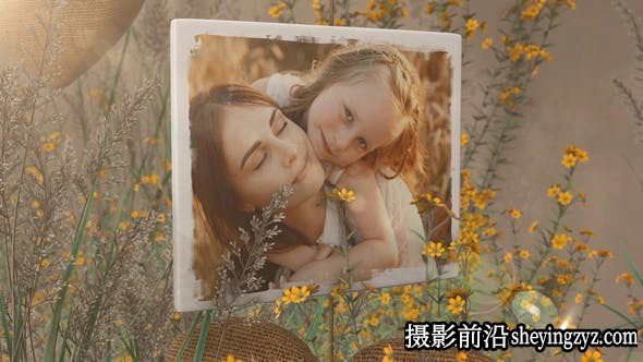 AE模板-照片相册片头模版 Nature Slideshow