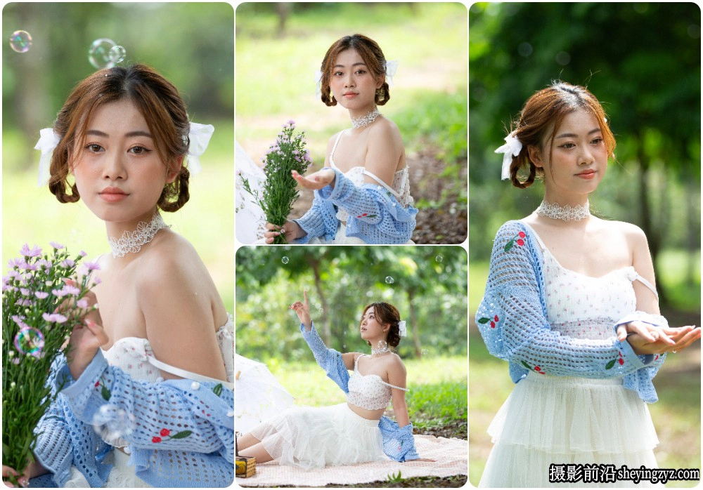 性感美女外拍写真人像摄影RAW原片练习素材20张