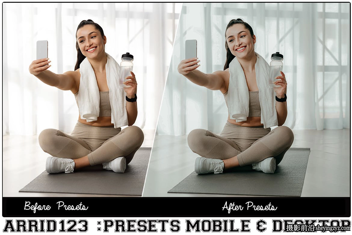 INS风格网红人像lr预设/手机lr预设 Insta Fit Lightroom Presets