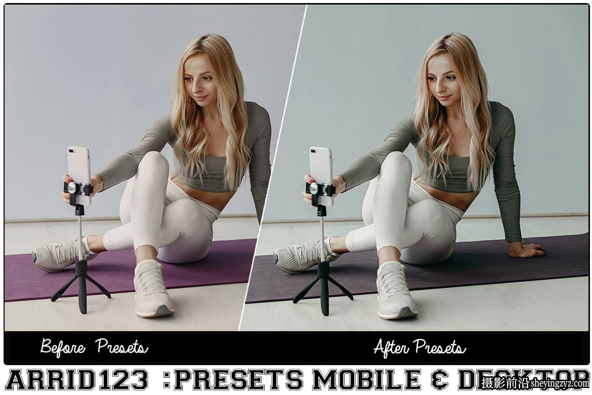 INS风格网红人像lr预设/手机lr预设 Insta Fit Lightroom Presets