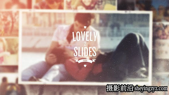AE模板-照片相册展示片头模版 Lovely Slides II