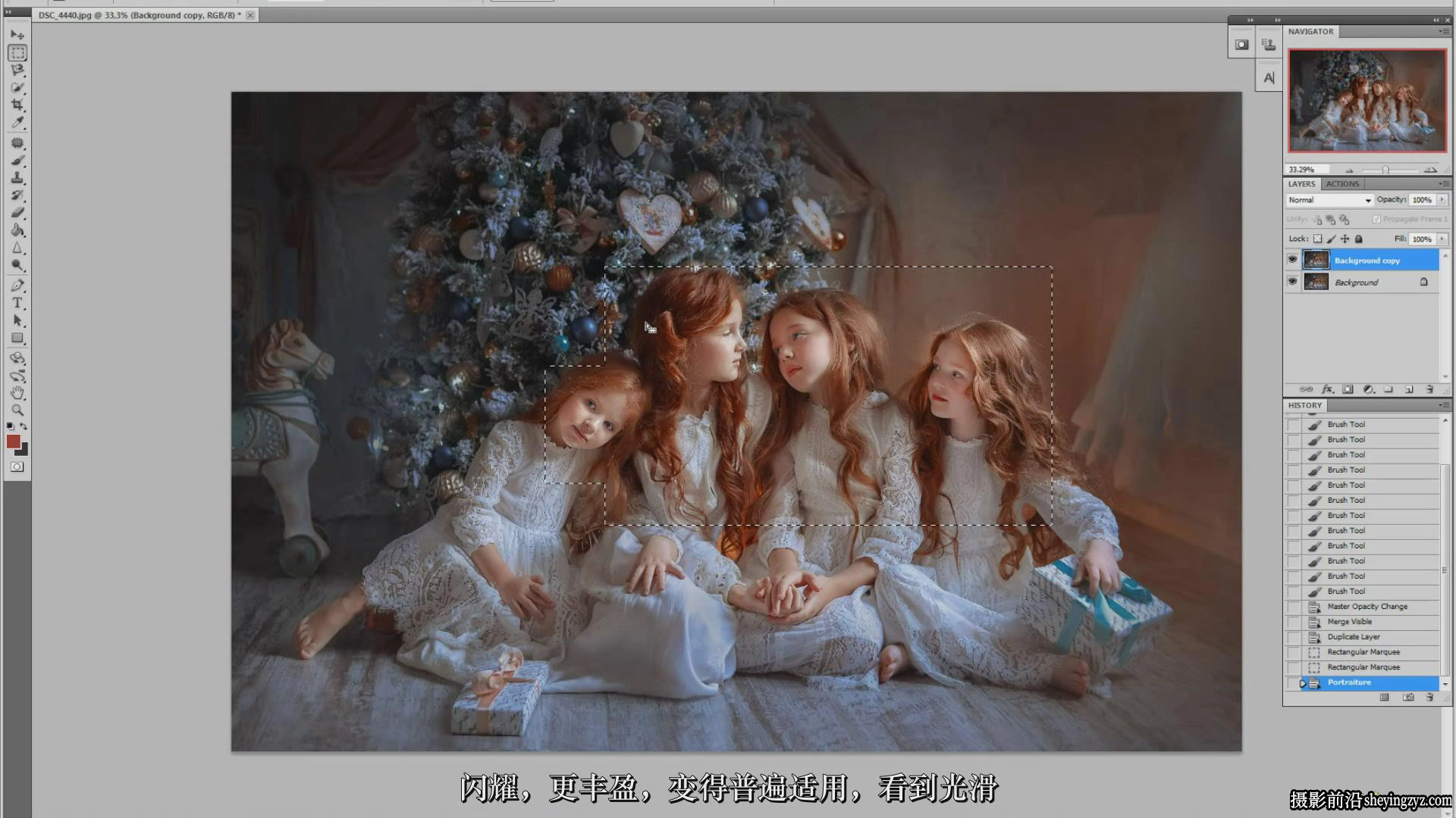 Anna Gis儿童童话故事质感肤色油画风格修图完整教程2案例-中文字幕