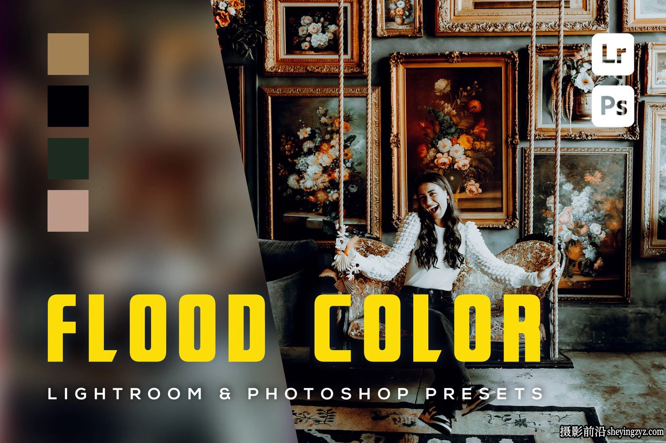 色彩斑斓Lightroom预设及手机lr预设Flood Color Lightroom Presets