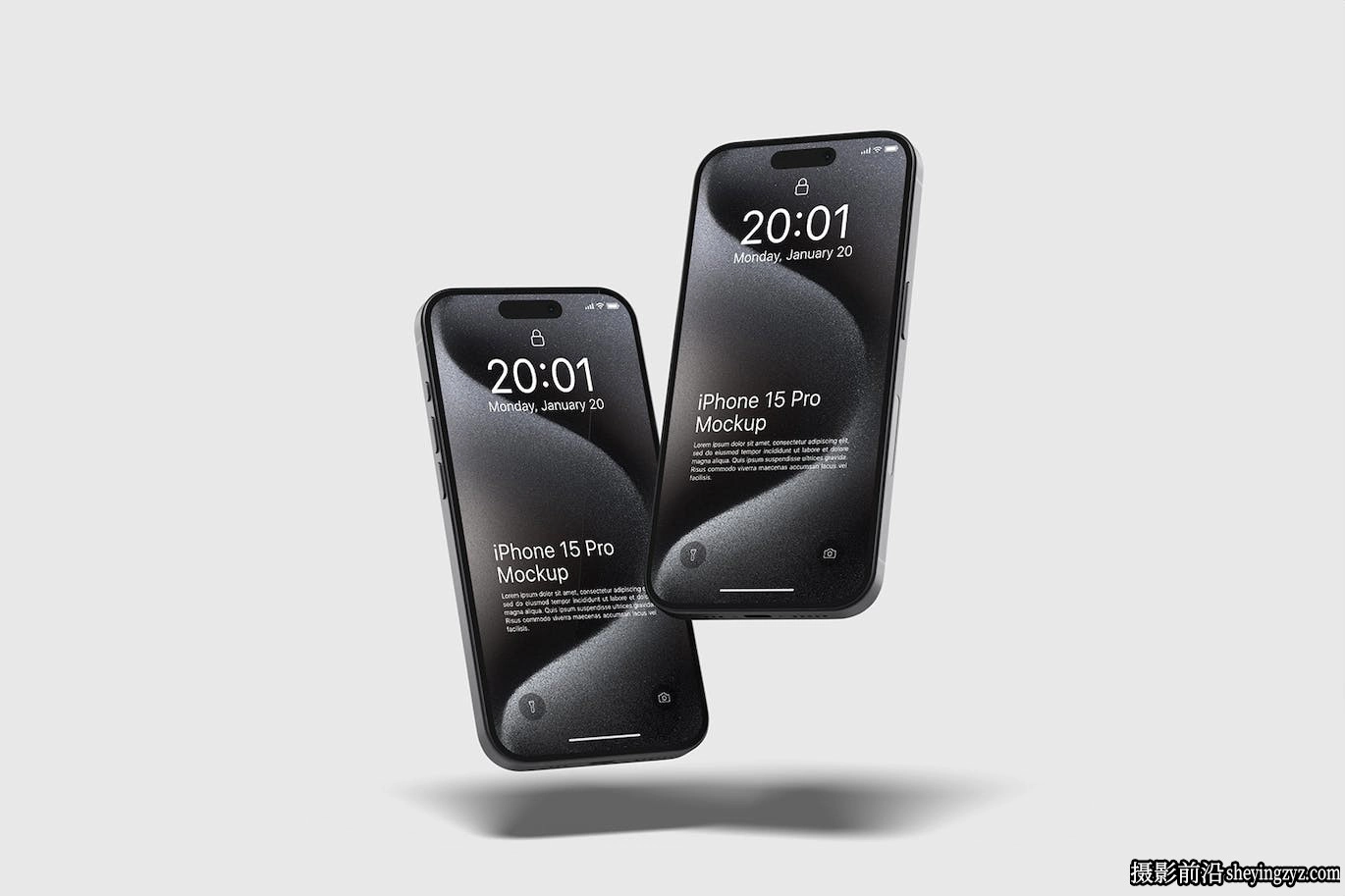 智能手机 iPhone15Pro样机