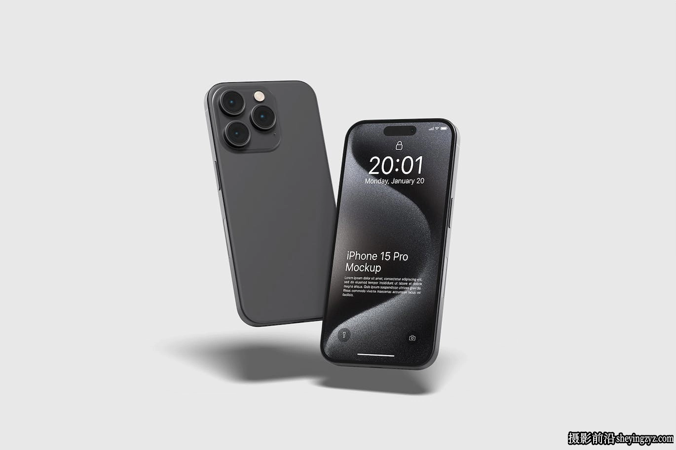 智能手机 iPhone15Pro样机