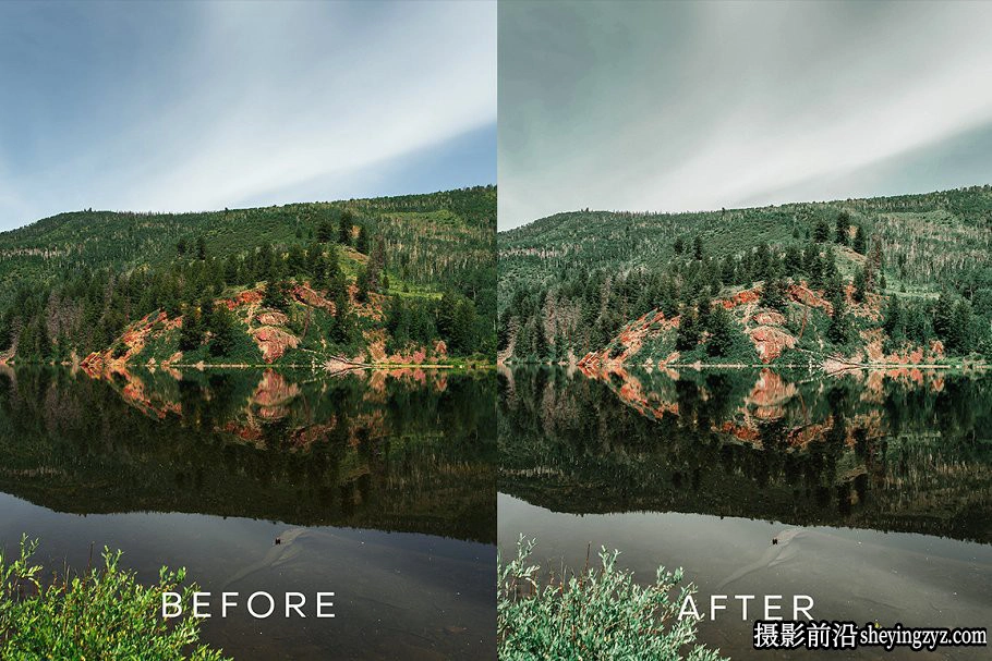 情绪电影风光lr预设及手机lr预设 Tropical Moody Lightroom Preset