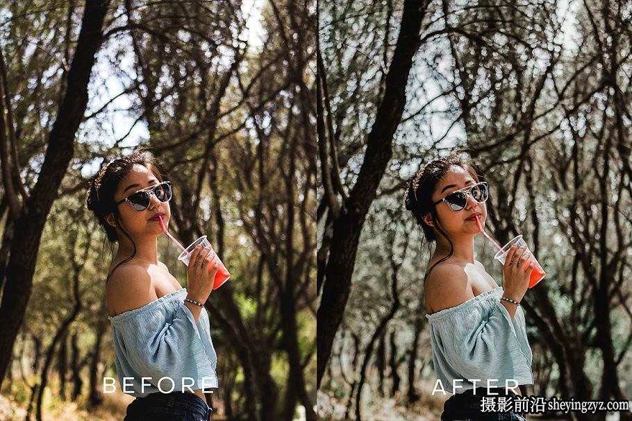 情绪电影风光lr预设及手机lr预设 Tropical Moody Lightroom Preset