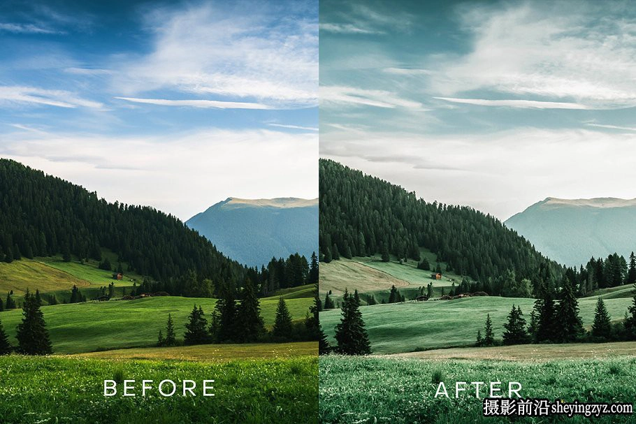 情绪电影风光lr预设及手机lr预设 Tropical Moody Lightroom Preset