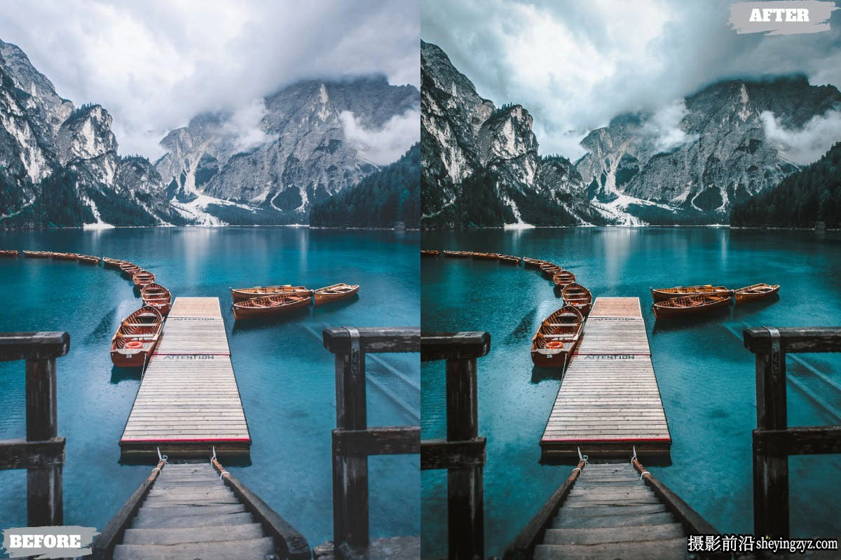 网红打卡电影风光lr预设及手机lr预设 Photho Lightroom Presets