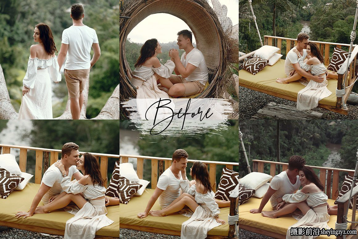 10种明亮通透婚礼人像Lightroom预设 Bright &amp; Airy Wedding Preset