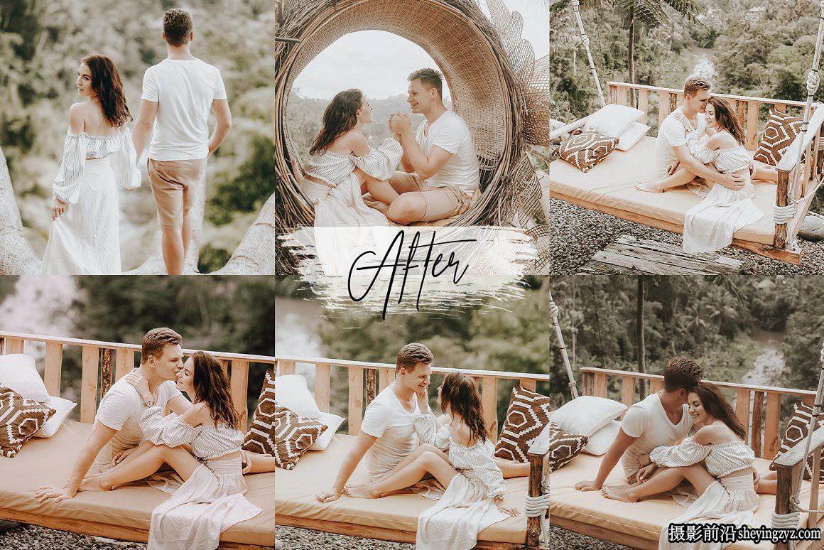 10种明亮通透婚礼人像Lightroom预设 Bright &amp; Airy Wedding Preset