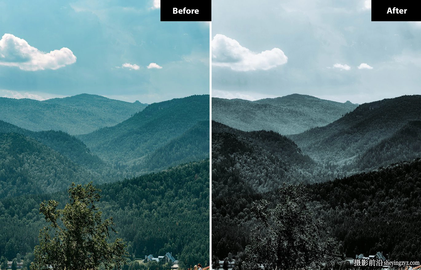质感电影风光lr预设及手机lr预设 Luxe Lens Lightroom Presets