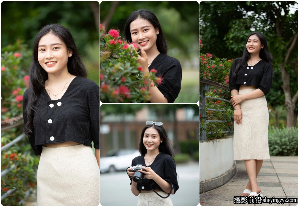 街拍美女人像摄影未修RAW原图练习素材13张