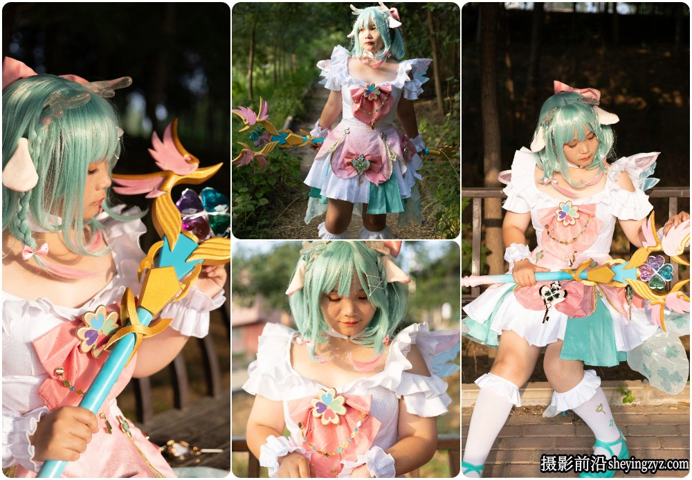 cosplay瑶时之幻境制服摄影未修RAW练习素材18张