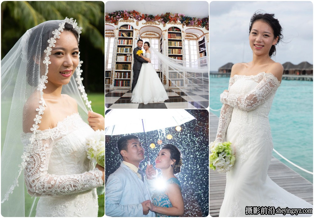 韩式婚纱摄影RAW原片,婚纱修图练习RAW素材35张