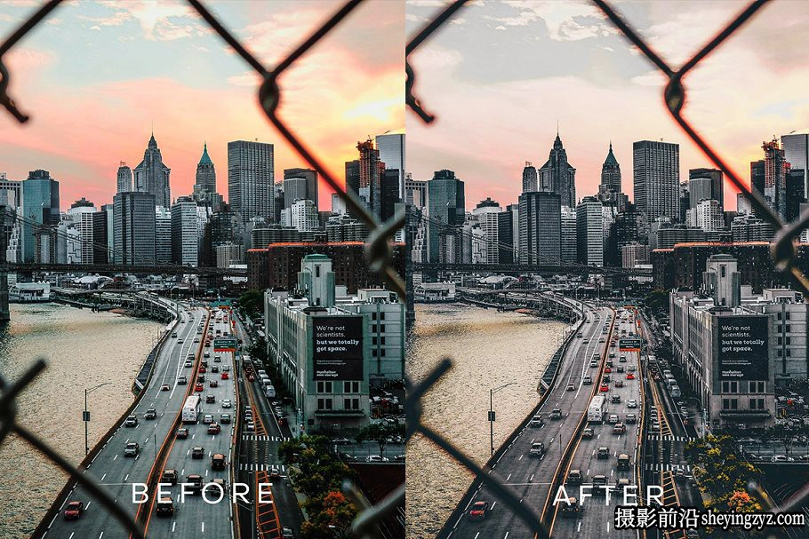 赛博朋克城市风光lr预设 Cyberpunk Lightroom Presets