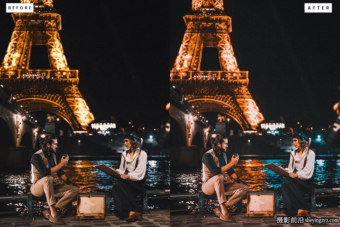 10种免费巴黎旅拍Lightroom预设 Paris Mood Lightroom Presets