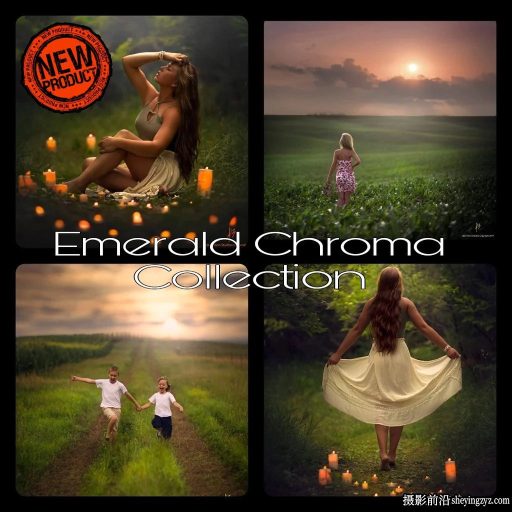 翡翠色梦幻人像LR预设 Jake Olson - The Emerald Chroma Preset