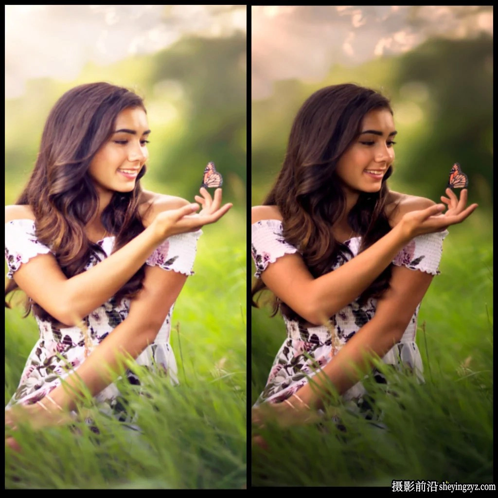 翡翠色梦幻人像LR预设 Jake Olson - The Emerald Chroma Preset