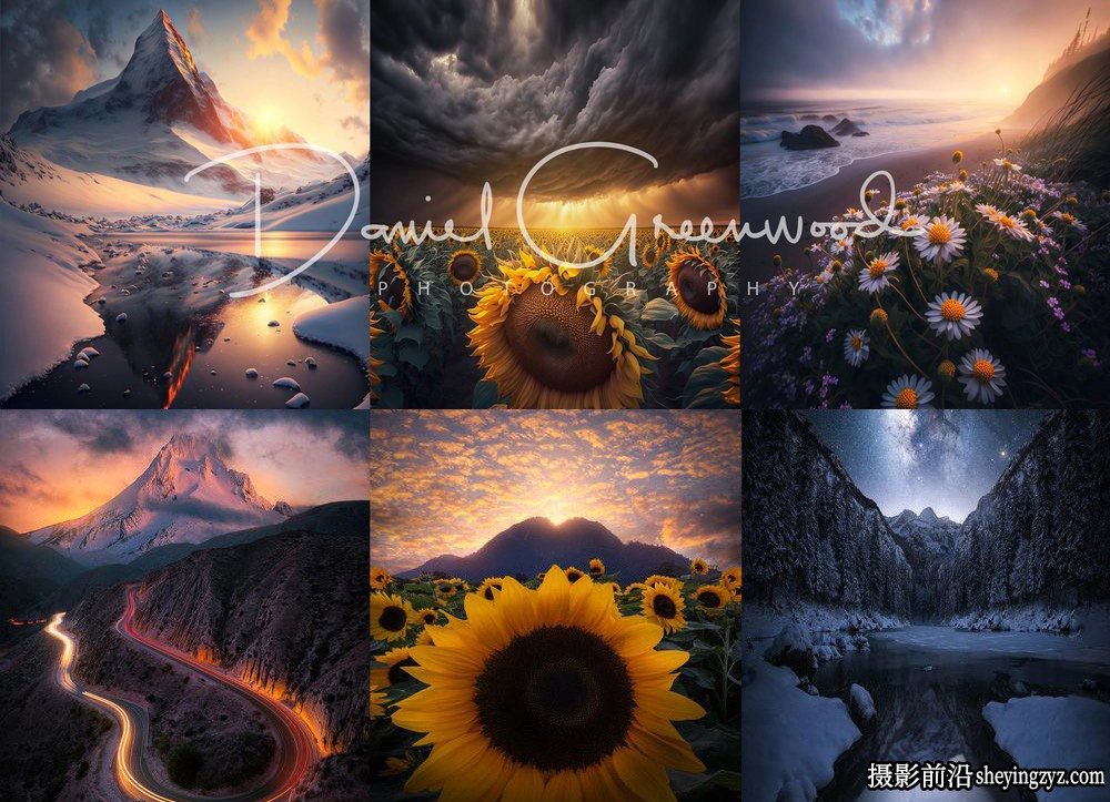 Daniel Greenwood-AI人工智能风光生图及高级风光后期教程-中英字幕