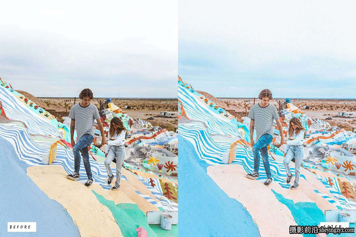 13种海滩旅拍电影人像LR预设 Virginia Beach Lightroom Presets