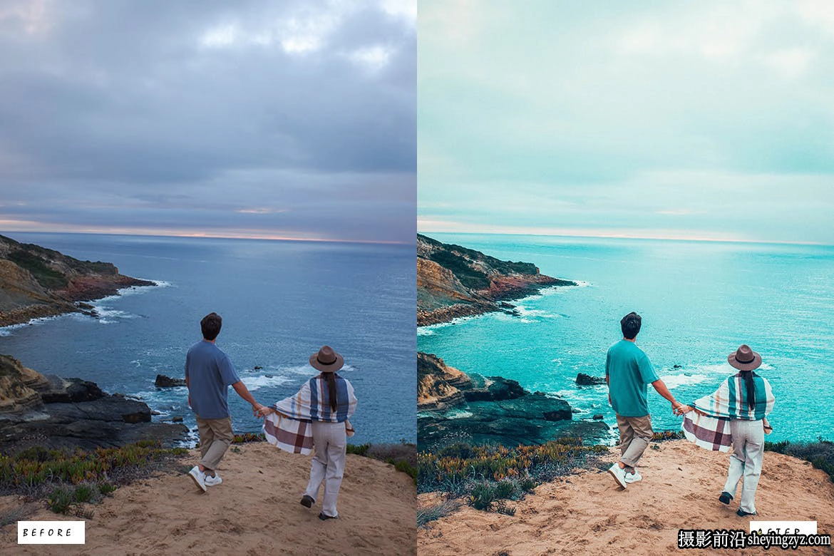 13种海滩旅拍电影人像LR预设 Virginia Beach Lightroom Presets