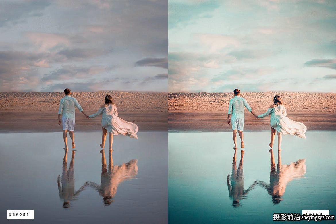 13种海滩旅拍电影人像LR预设 Virginia Beach Lightroom Presets