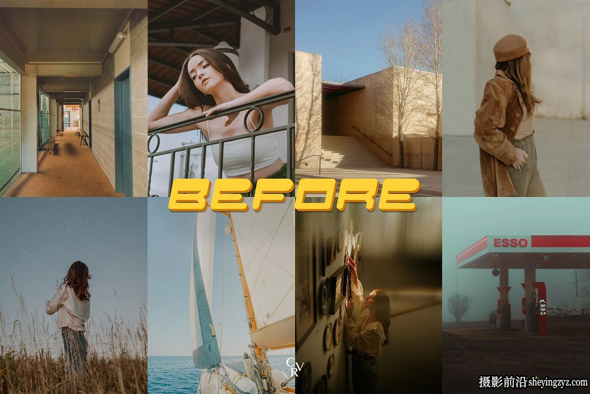 80年代电影胶卷lr预设及手机lr预设 80's Style Lightroom Presets