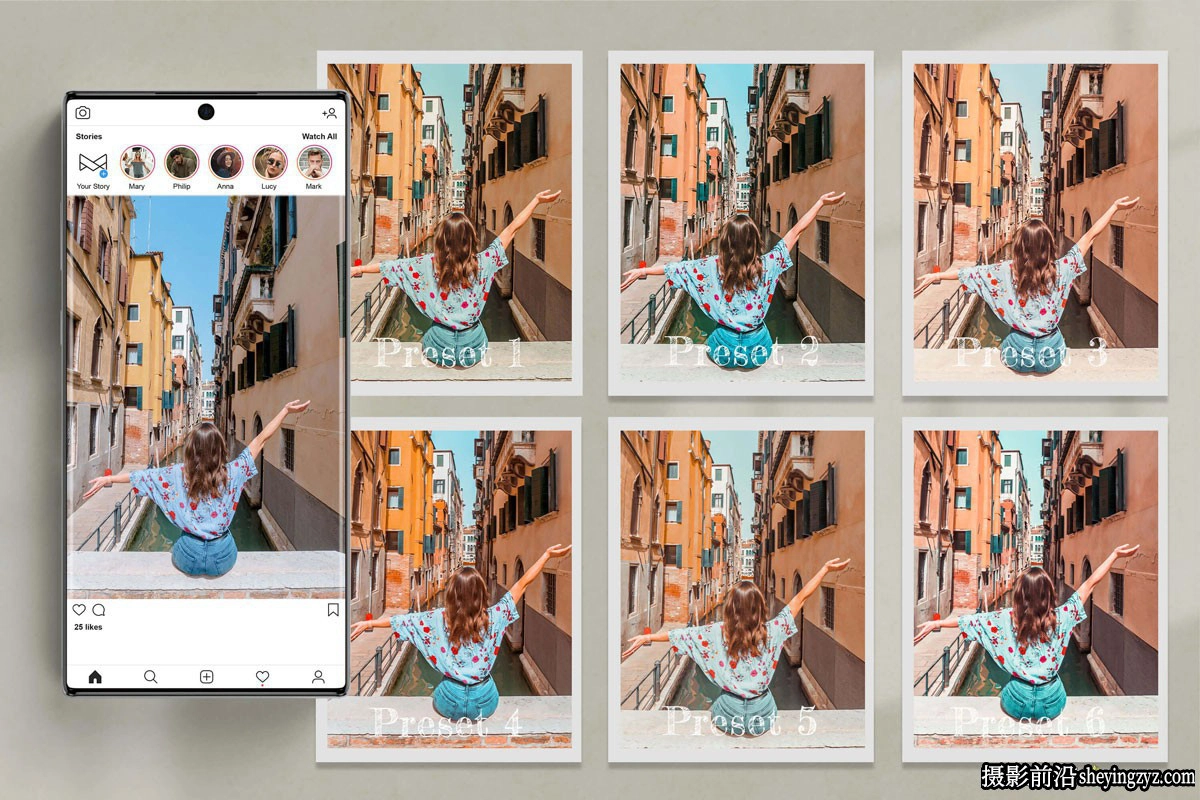 意大利城市旅拍网红打卡LR预设及LUT预设 Italy Lightroom Presets