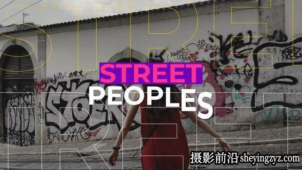 AE免费模版-动态幻灯片开场模版 Dynamic Slideshow
