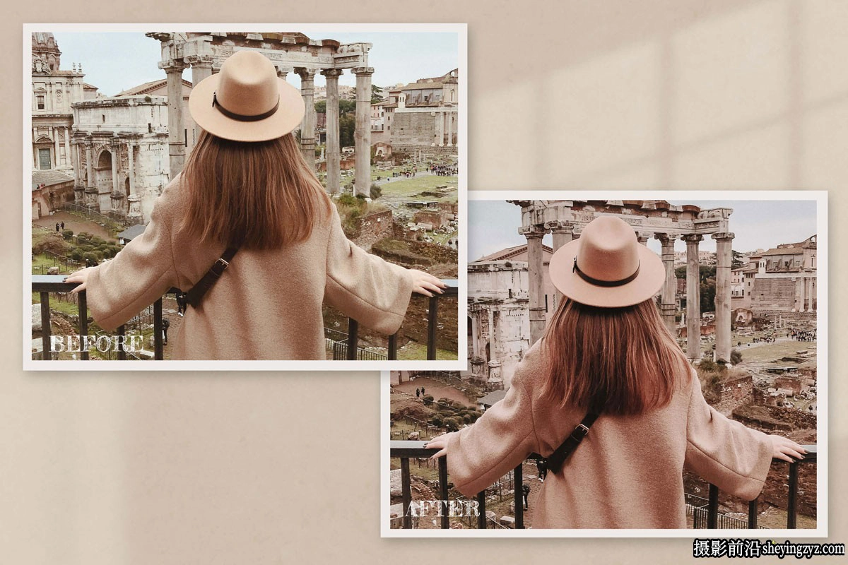 温暖街拍人像lr预设及LUT预设 Cozy Warm Lightroom Presets LUT
