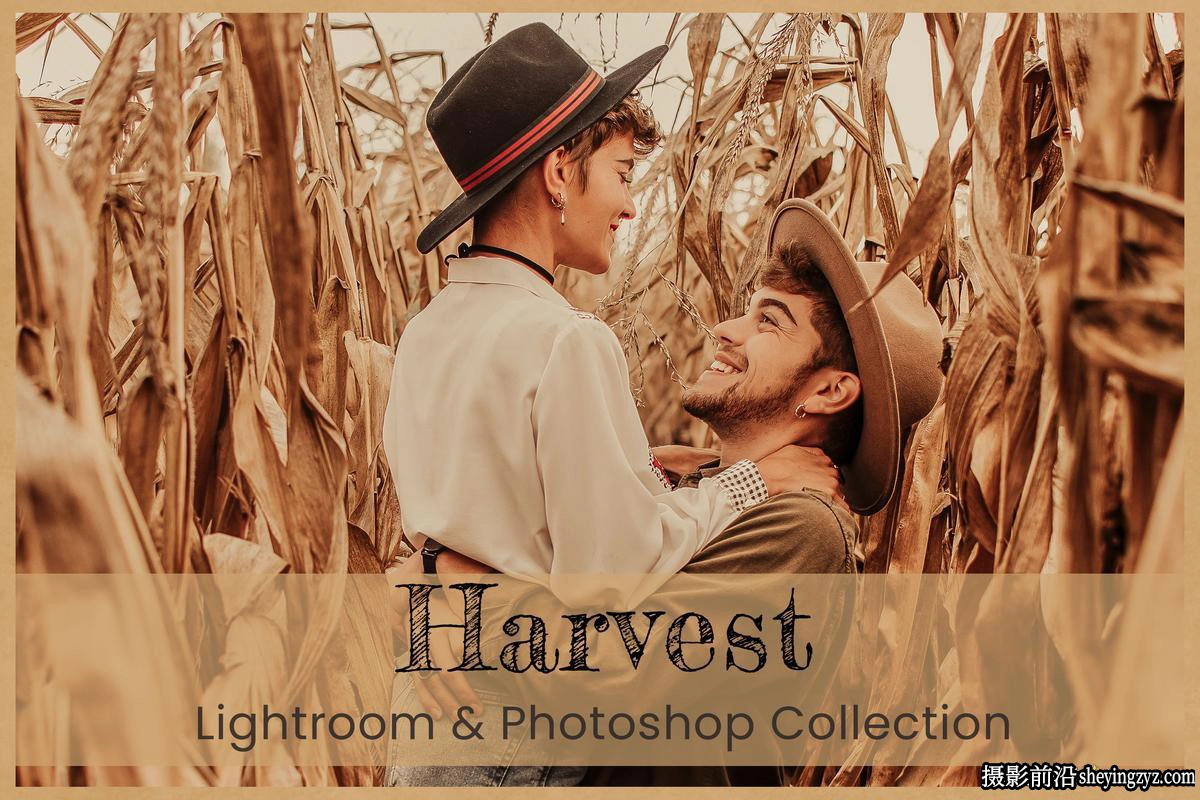 秋季色彩电影人像LR预设及LUT预设 Harvest Lightroom Presets