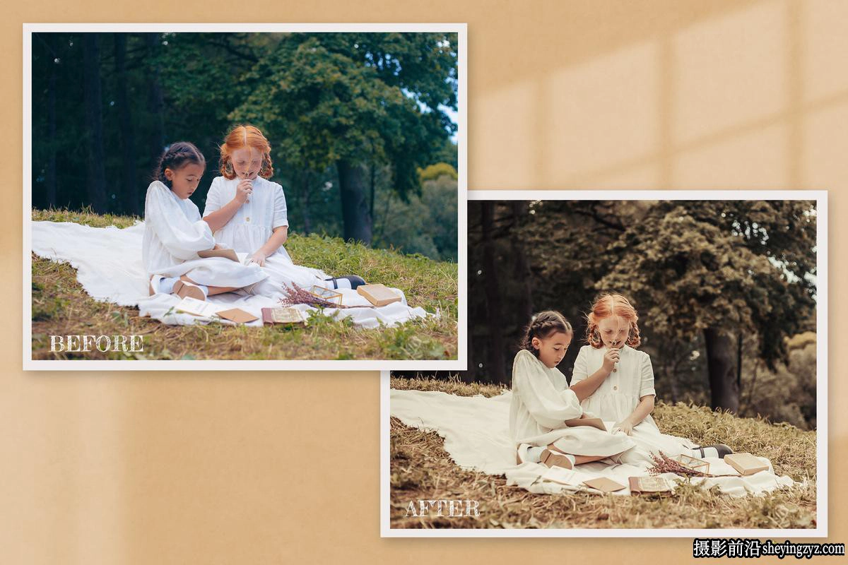秋季色彩电影人像LR预设及LUT预设 Harvest Lightroom Presets