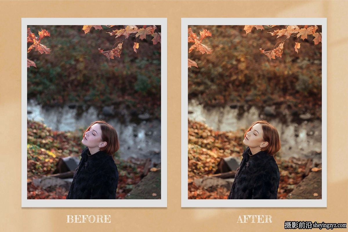 秋季色彩电影人像LR预设及LUT预设 Harvest Lightroom Presets