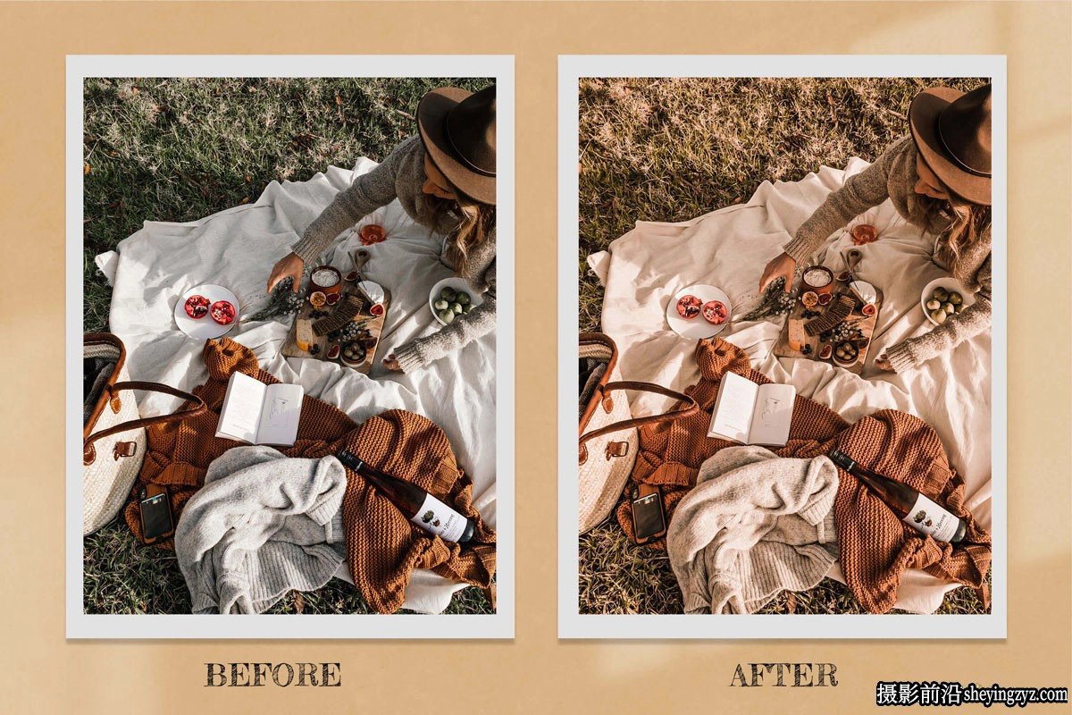 秋季色彩电影人像LR预设及LUT预设 Harvest Lightroom Presets