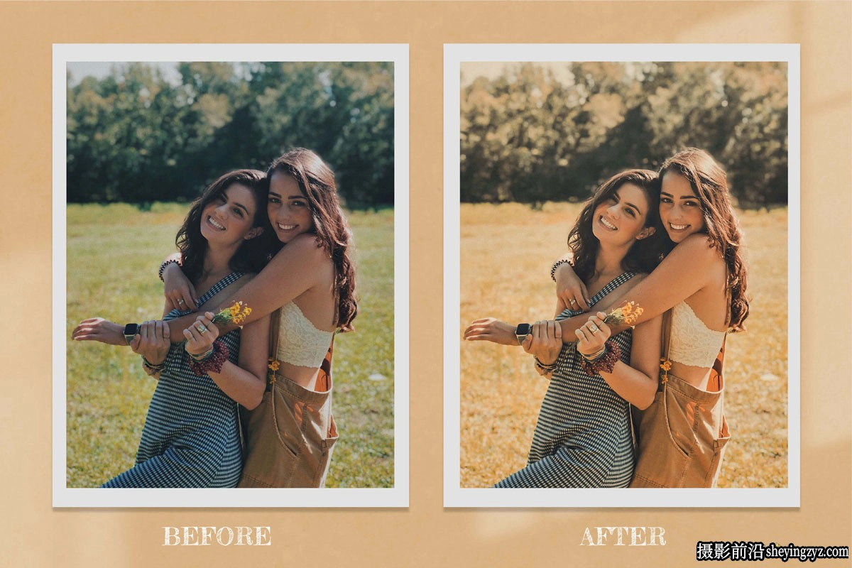 秋季色彩电影人像LR预设及LUT预设 Harvest Lightroom Presets