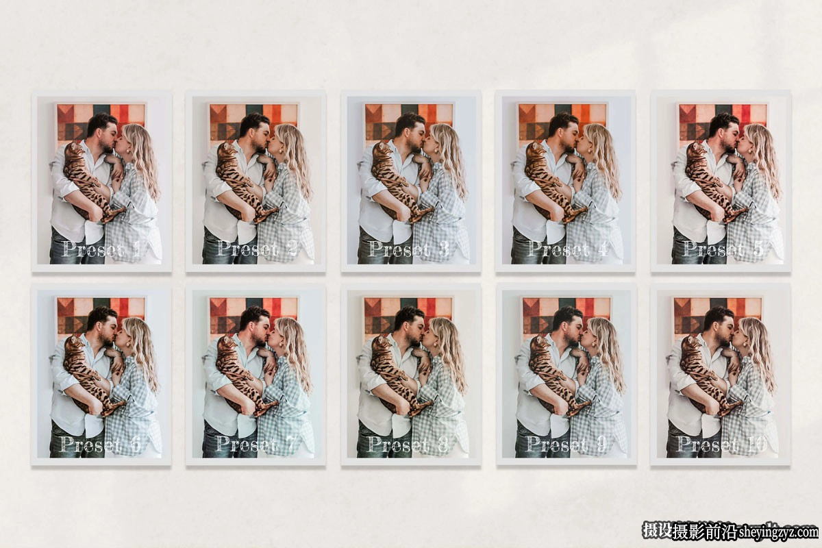 干净清晰人像lr预设及手机lr预设 Clean Crisp Lightroom Presets