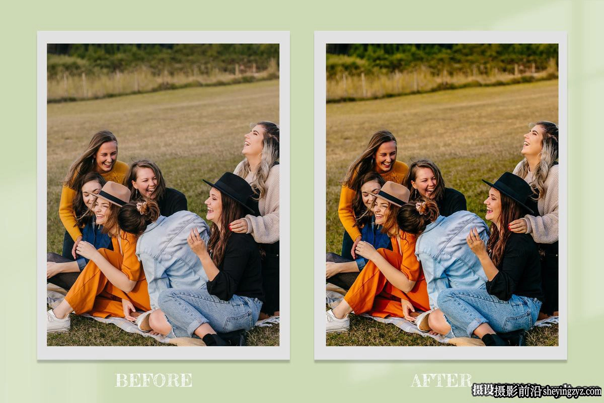 自然光人像调色lr预设及手机版lr预设 Natural Lightroom Presets