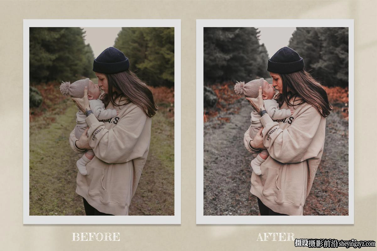 情绪人像LR预设及LUT预设 Earthy Lightroom Presets Filters LUT