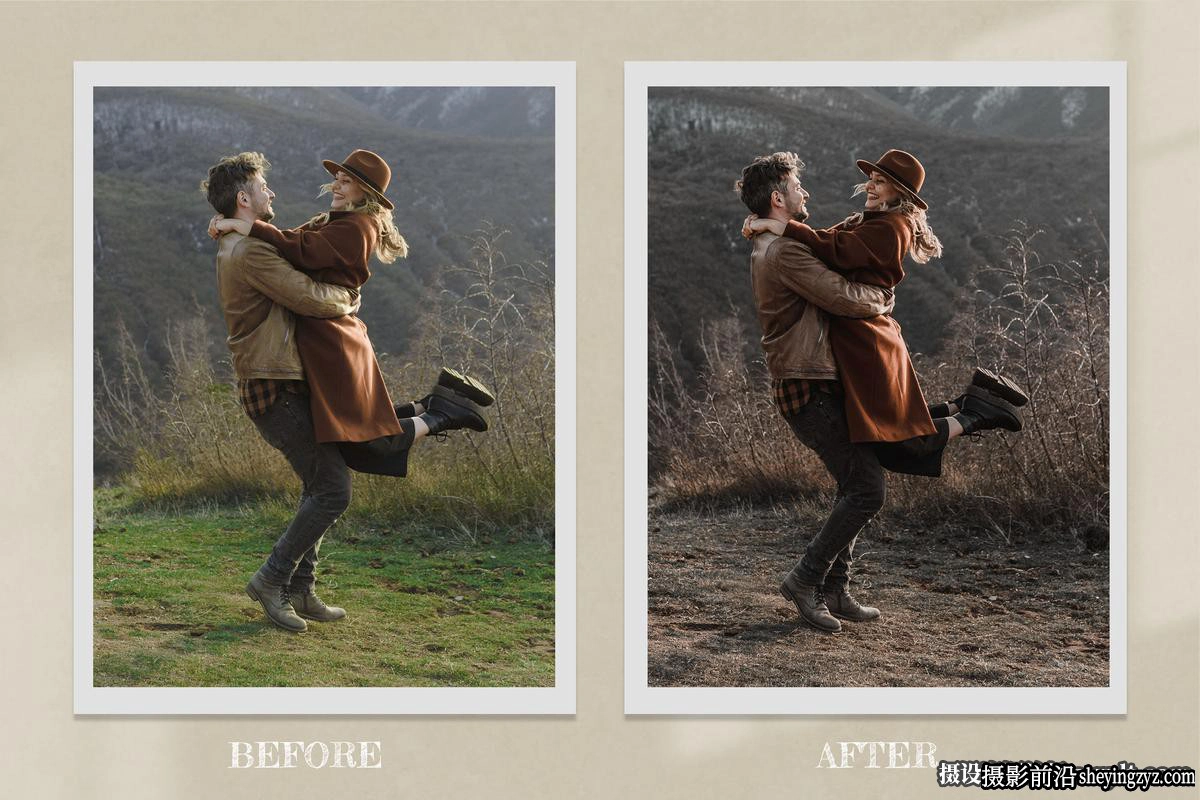 情绪人像LR预设及LUT预设 Earthy Lightroom Presets Filters LUT
