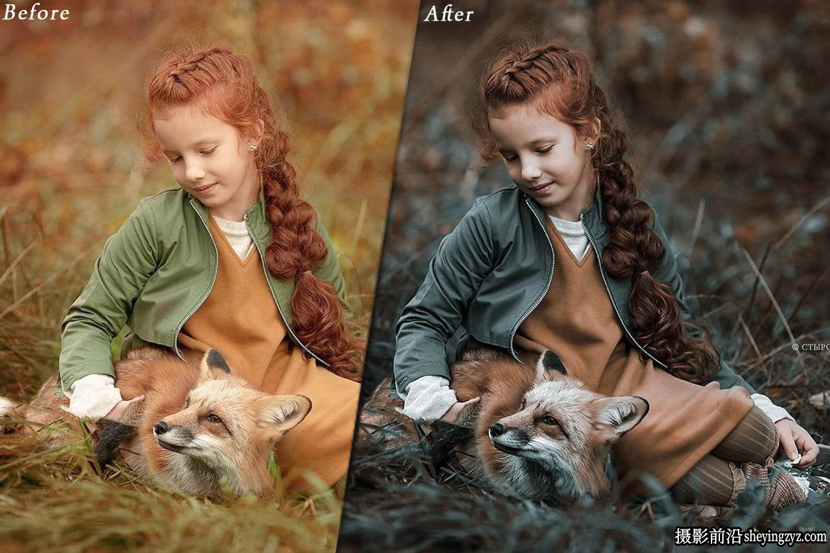 唯美儿童电影肖像LUT预设及LR预设 Black Mood Presets-luts Videos