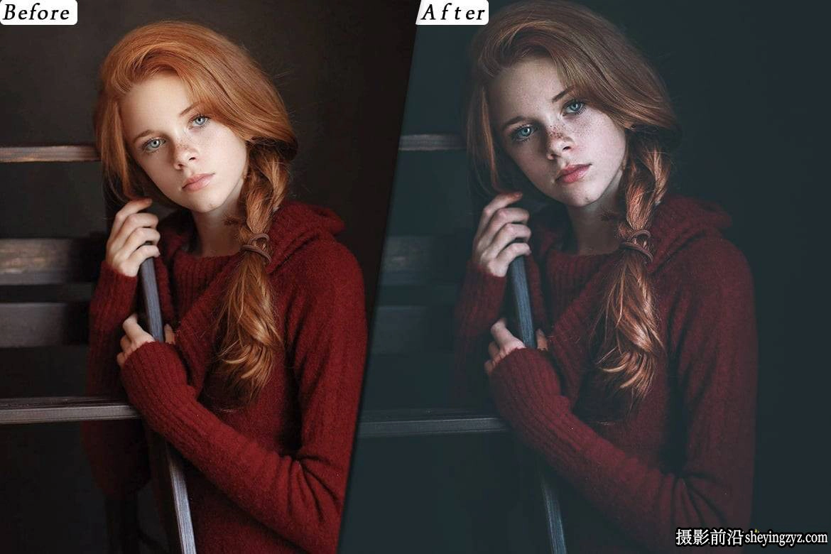 时尚电影人像后期调色LUT预设及lr预设 Fashion Mood Presets - luts