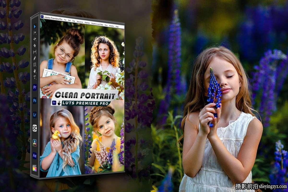 干净通透人像电影LUT预设及LR预设 Clean Portrait Presets - luts