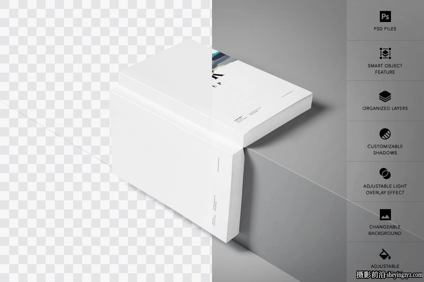 画册书籍样机模型